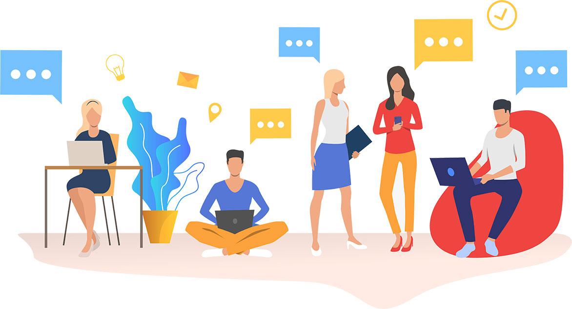 Business Solutions Illustration